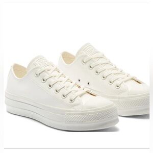 Converse Platform Chuck Taylor All Star Low Top Sneakers Size 7